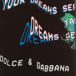 Dolce & Gabbana-جوغرز تينز ولادي قطن لون أسود | Childrensalon Outlet