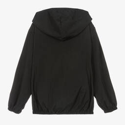 Dolce & Gabbana-Черная ветровка с капюшоном для мальчиков-подростков | Childrensalon Outlet