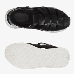 Dolce & Gabbana-Teen Boys Black Sandals | Childrensalon Outlet