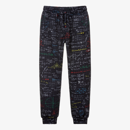 Dolce & Gabbana-Teen Boys Blue Algebra Joggers | Childrensalon Outlet