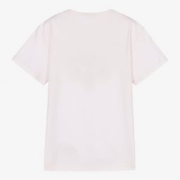 Dolce & Gabbana-Teen Boys Pink Cotton T-Shirt | Childrensalon Outlet