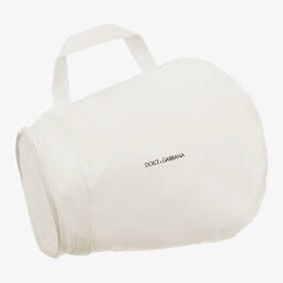 Dolce & Gabbana-Teen Boys White & Orange Velcro Trainers | Childrensalon Outlet