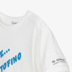 Dolce & Gabbana-Белая футболка для подростков | Childrensalon Outlet