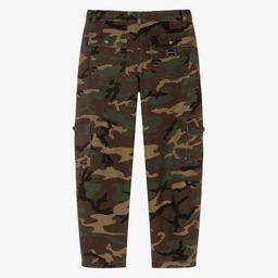 Dolce & Gabbana-Teen Camouflage Cargo Trousers | Childrensalon Outlet