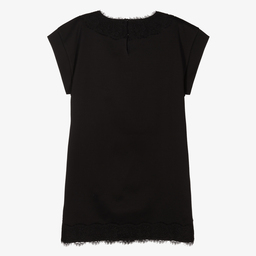 Dolce & Gabbana-Teen Girls Black Lace Dress  | Childrensalon Outlet