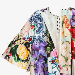 Dolce & Gabbana-Teen Girls Floral Maxi Dress | Childrensalon Outlet