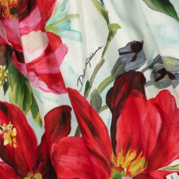 Dolce & Gabbana-Платье с цветами для девочек-подростков | Childrensalon Outlet