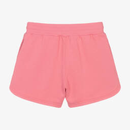 Dolce & Gabbana-Teen Girls Pink Cotton Logo Shorts | Childrensalon Outlet