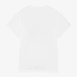 Dolce & Gabbana-Белая футболка для девочек-подростков | Childrensalon Outlet