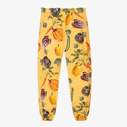 Dolce & Gabbana-Желтые брюки карго с овощами | Childrensalon Outlet