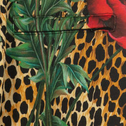 Dolce & Gabbana-Teen Ocelot & Poppy Joggers | Childrensalon Outlet