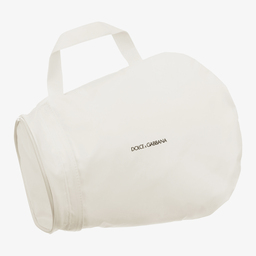 Dolce & Gabbana-حذاء تينز ولادي سهل الانتعال قطن كانفاس لون أحمر وأسود | Childrensalon Outlet