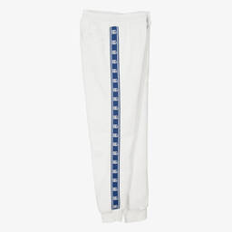 Dolce & Gabbana-Teen White Logo Tape Joggers | Childrensalon Outlet