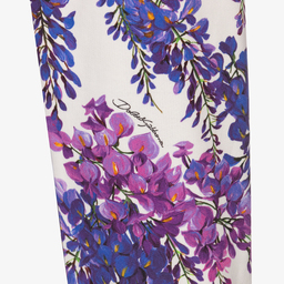 Dolce & Gabbana-Хлопковые джоггеры с глицинией для подростков | Childrensalon Outlet