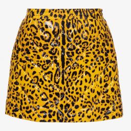 Dolce & Gabbana-Teen Yellow Quilted Skirt | Childrensalon Outlet