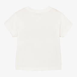 Dolce & Gabbana-Белая футболка с принтом Bandana | Childrensalon Outlet