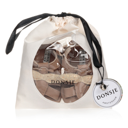 دونسجي-صندل جلد لون بيج للمولودات | Childrensalon Outlet