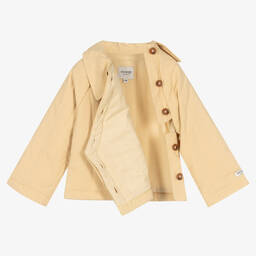 دونسجي-جاكيت قطن لون بيج للأطفال | Childrensalon Outlet