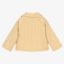 دونسجي-جاكيت قطن لون بيج للأطفال | Childrensalon Outlet