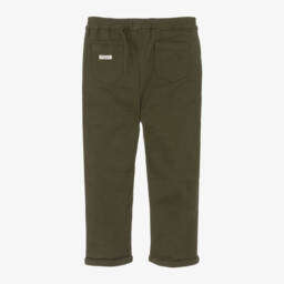 Donsje-Брюки из саржи мохового цвета для мальчиков | Childrensalon Outlet