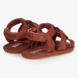 Donsje-Коричневые кожаные сандалии для малышей | Childrensalon Outlet