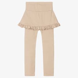 Donsje-ليغنغز قطن عضوي لون بيج للبنات | Childrensalon Outlet