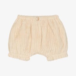 Donsje-شورت أطفال بناتي فرو صناعي ناعم  لون عاجي | Childrensalon Outlet