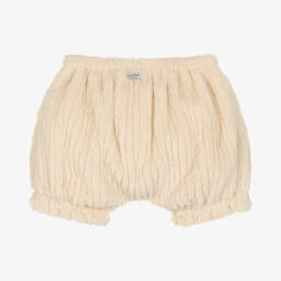 Donsje-شورت أطفال بناتي فرو صناعي ناعم  لون عاجي | Childrensalon Outlet