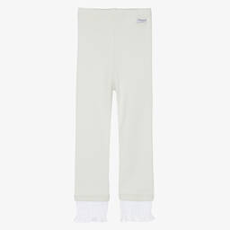 دونسجي-ليغنغز قطن عضوي لون رمادي للبنات | Childrensalon Outlet