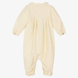 Donsje-Кремовый комбинезон из органического хлопка | Childrensalon Outlet