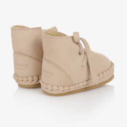 دونسجي-بوت جلد لون زهري للمولودات | Childrensalon Outlet