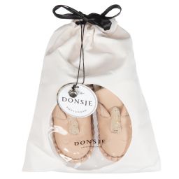 دونسجي-بوت جلد لون زهري لمرحلة بدء المشي | Childrensalon Outlet