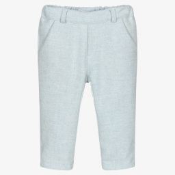 Dr. Kid-Baby Boys Blue Wool Trousers | Childrensalon Outlet