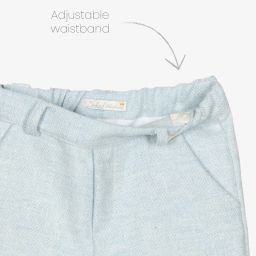 Dr. Kid-Baby Boys Blue Wool Trousers | Childrensalon Outlet