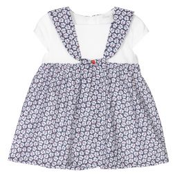 Dr. Kid-Baby Girls Blue Dress Set | Childrensalon Outlet