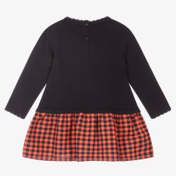 Dr. Kid-Baby Girls Blue & Pink Dress | Childrensalon Outlet