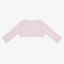 Dr. Kid-Baby Girls Pink Bolero Cardigan | Childrensalon Outlet