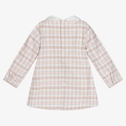 Dr. Kid-Baby Girls Pink Cotton Dress | Childrensalon Outlet