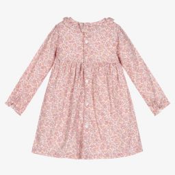 Dr. Kid-Baby Girls Pink Floral Dress | Childrensalon Outlet