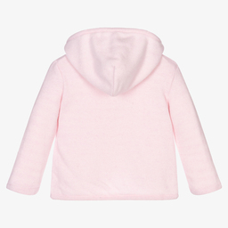 Dr. Kid-Baby Girls Pink Wool Cardigan | Childrensalon Outlet