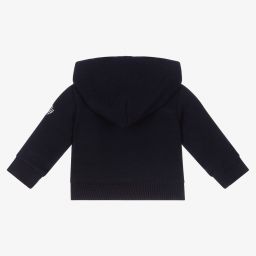 دكتور كيد-Blue Cotton Knitted Jacket | Childrensalon Outlet