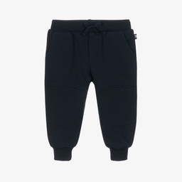 Dr. Kid-Синие хлопковые джоггеры для мальчиков | Childrensalon Outlet