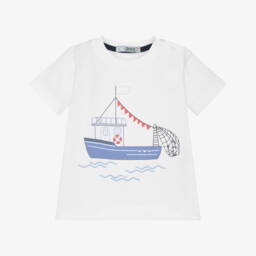 Dr. Kid-Boys Crisp Nautical Cotton Tee | Childrensalon Outlet