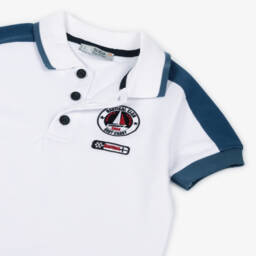 Dr. Kid-Элегантная кремовая рубашка поло для мальчиков | Childrensalon Outlet