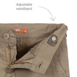 دكتور كيد-Boys Green Cotton Shorts | Childrensalon Outlet