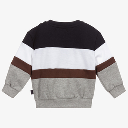 Dr. Kid-Серо-синий свитшот для мальчиков | Childrensalon Outlet