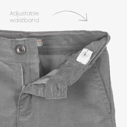 Dr. Kid-Boys Grey Corduroy Trousers | Childrensalon Outlet