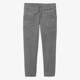 Dr. Kid-Boys Grey Corduroy Trousers | Childrensalon Outlet