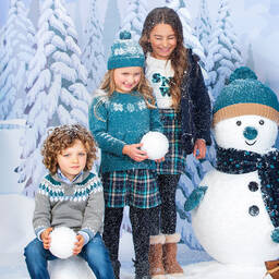 Dr. Kid-Серый вязаный свитер из хлопка для мальчиков | Childrensalon Outlet