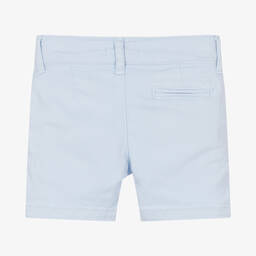 Dr. Kid-Голубые шорты из хлопкового твила | Childrensalon Outlet
